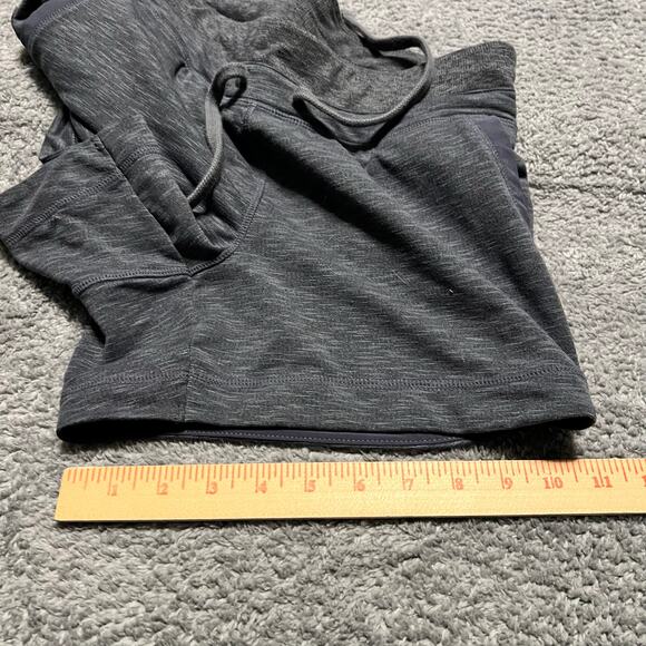 Athleta Shorts Womens XS Blue Techie Terry Shortie Drawstring Athletic Active - Picture 11 of 11